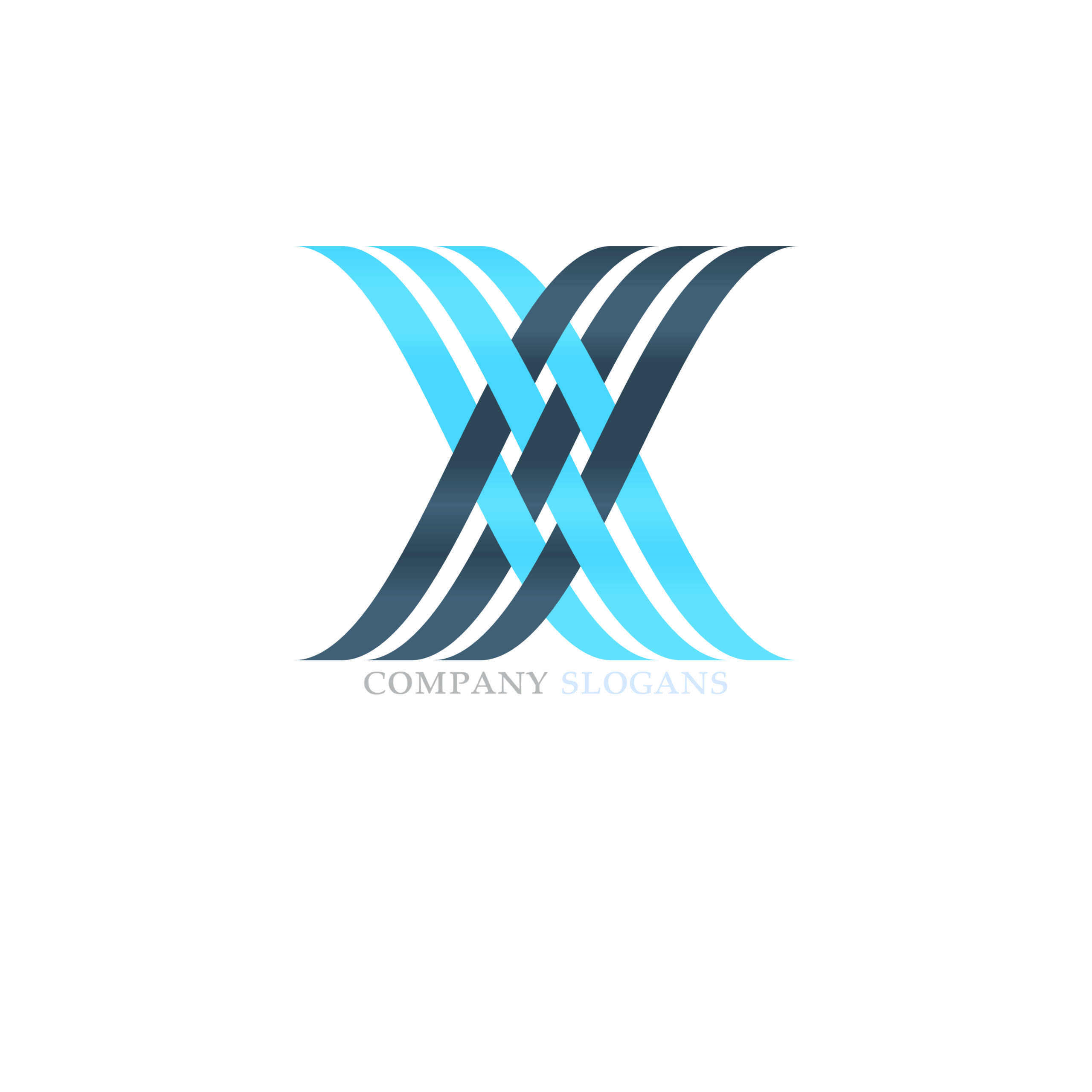 3x abstract logo