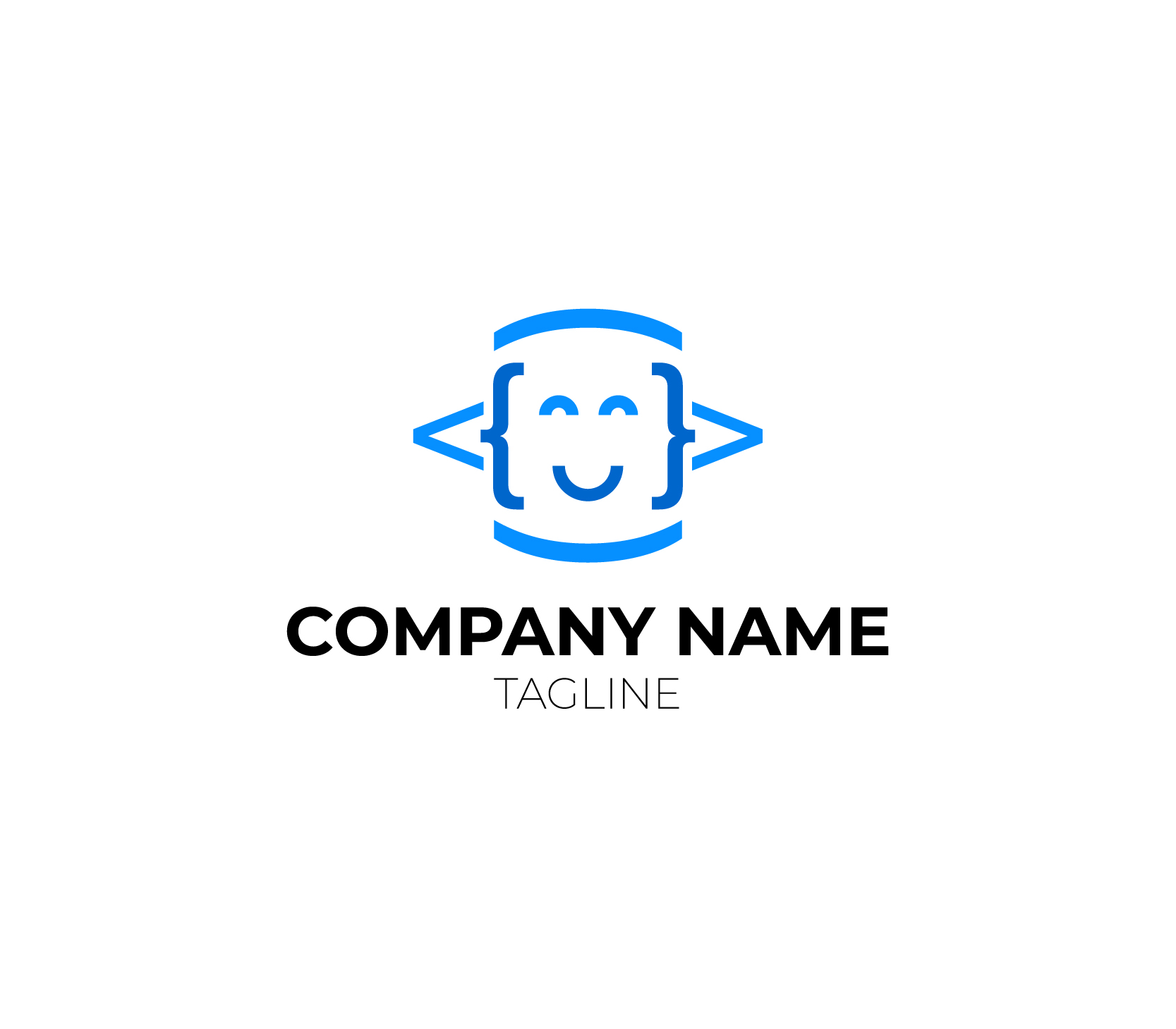 Coder and Developer Logo Design