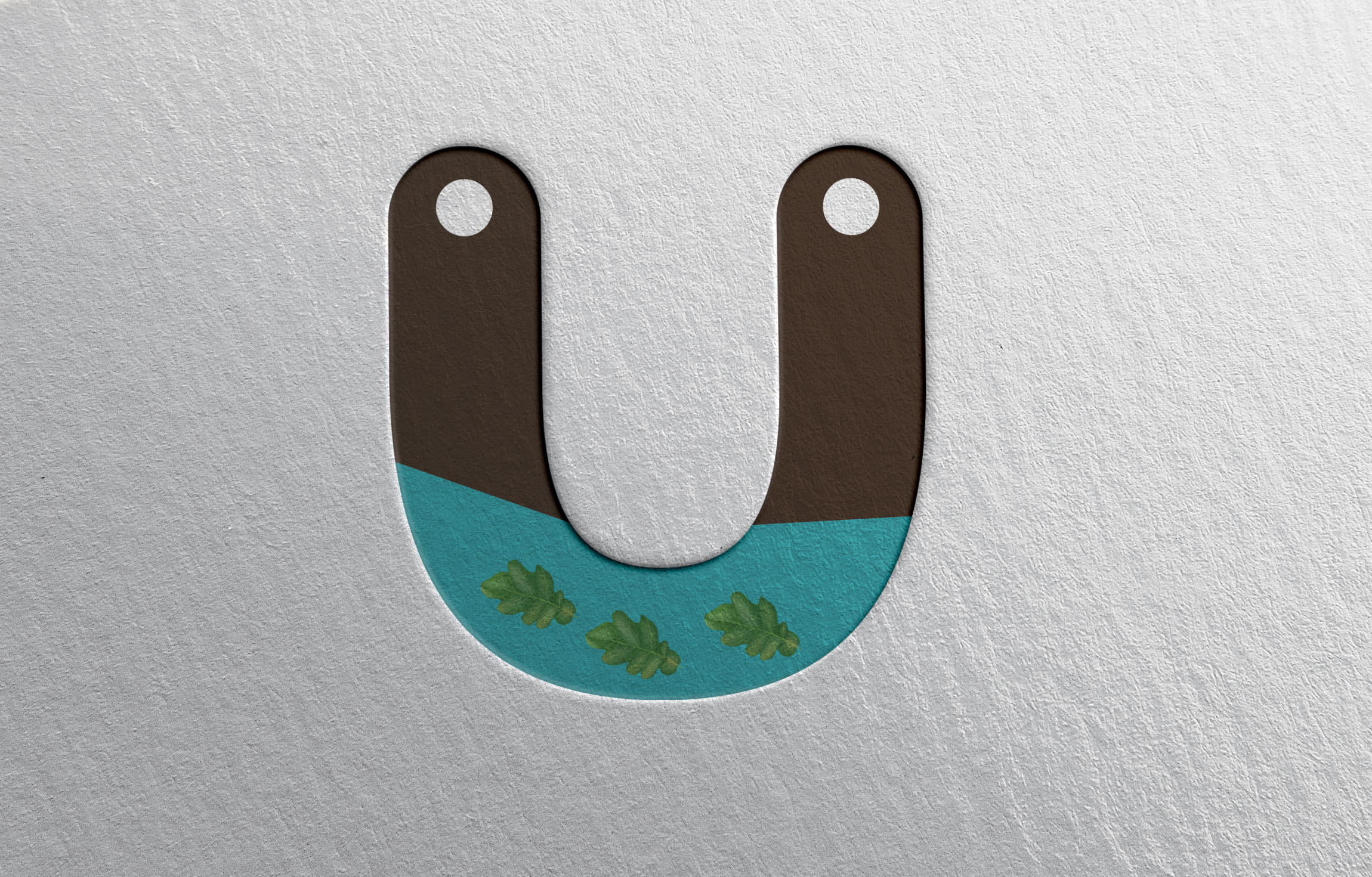 U Letter logo design