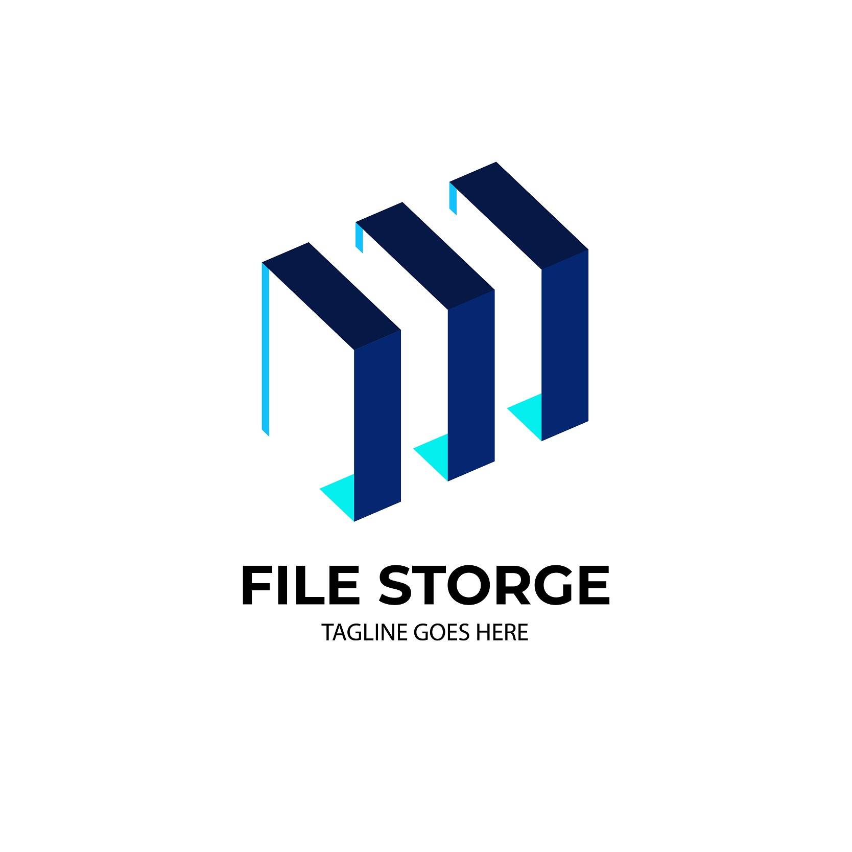 File storage hosting database logo
