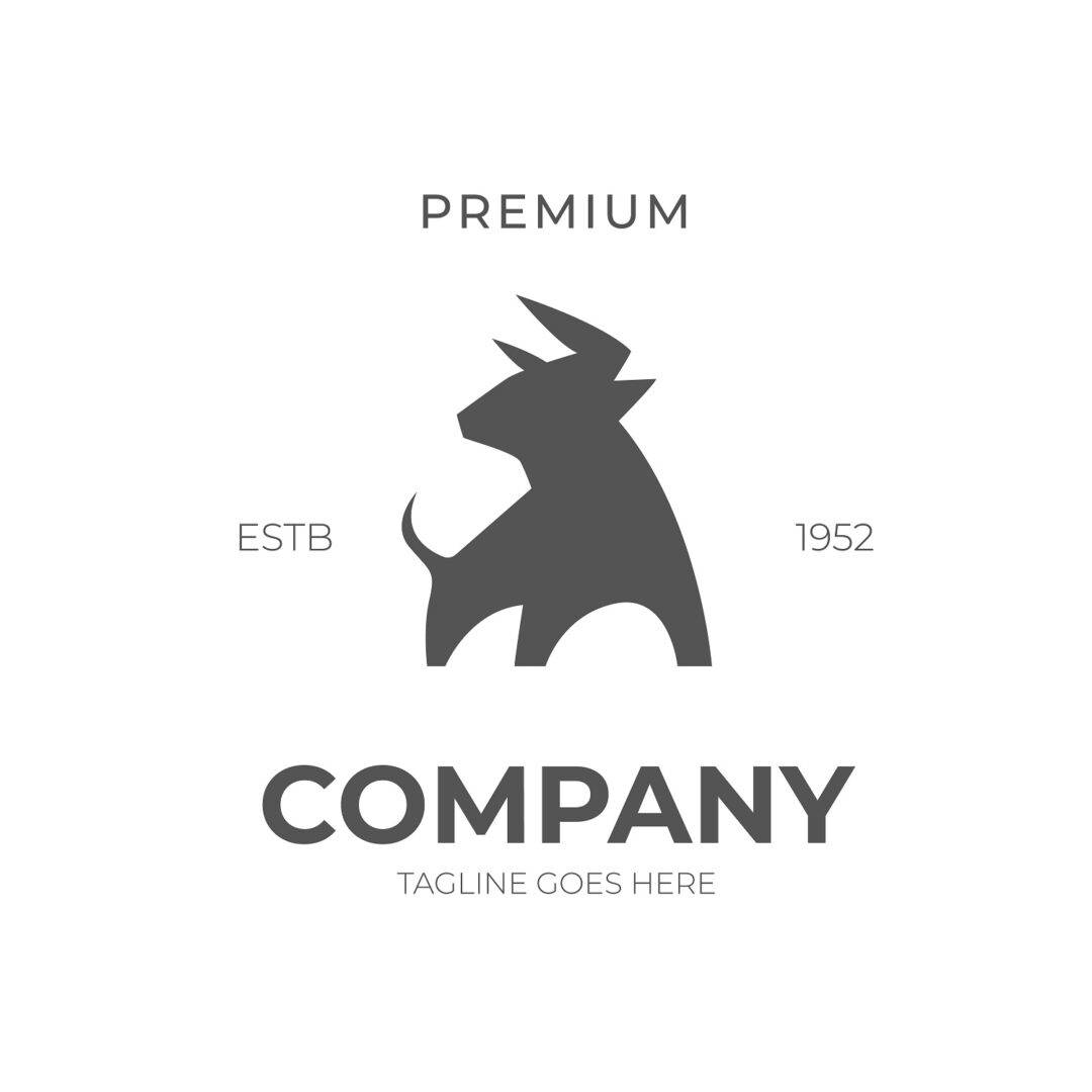 Bull logo design for company