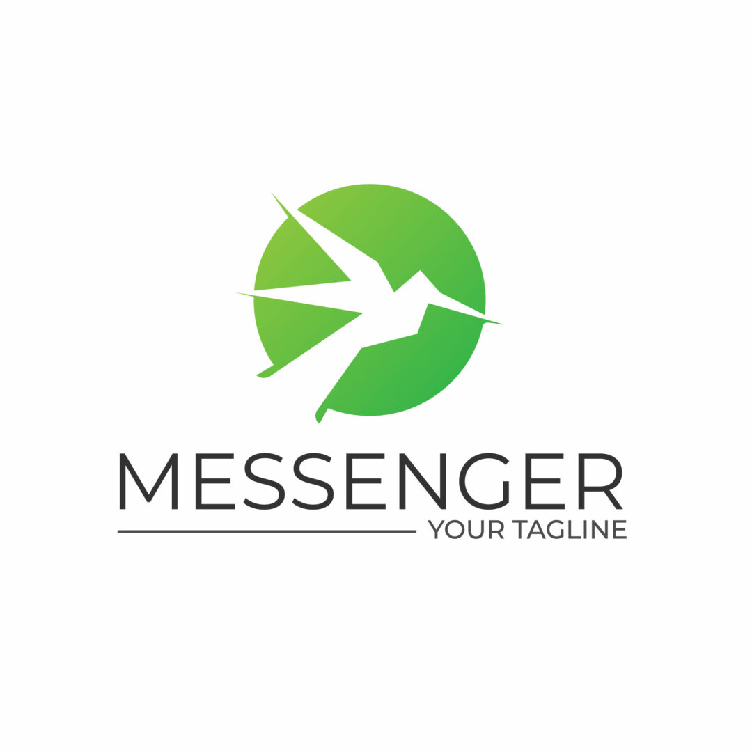 Messenger logo in green color