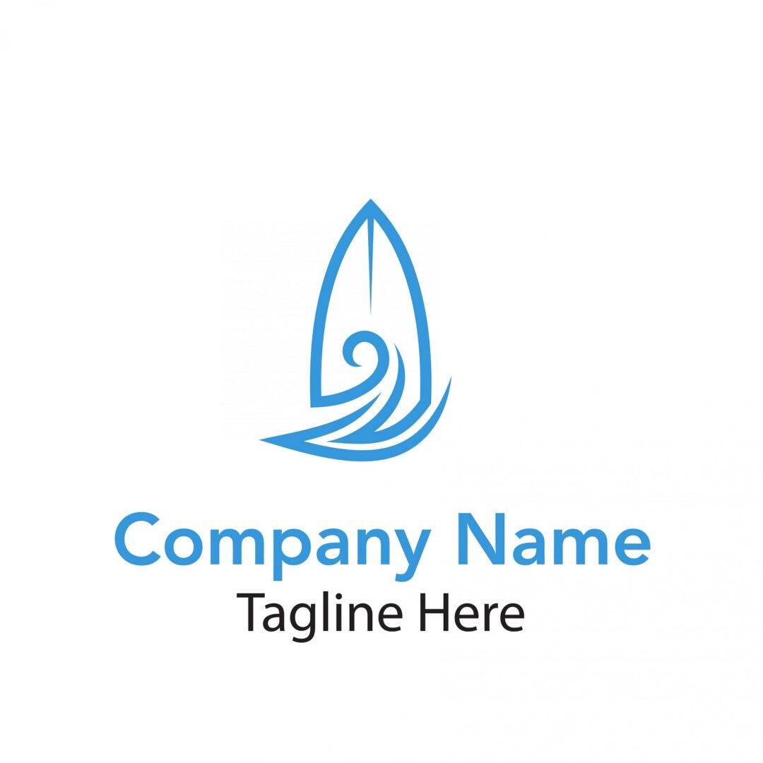 Surfing board company logo