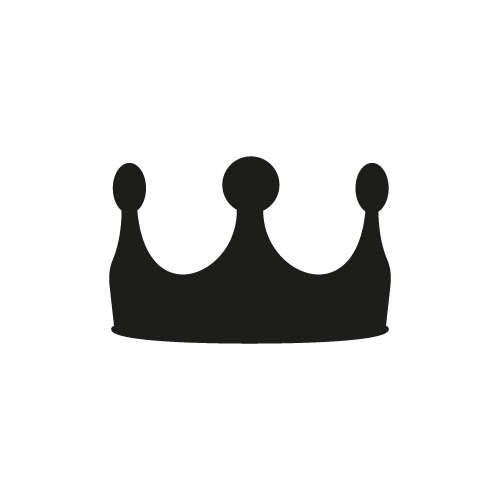 Crown png black and white icon download