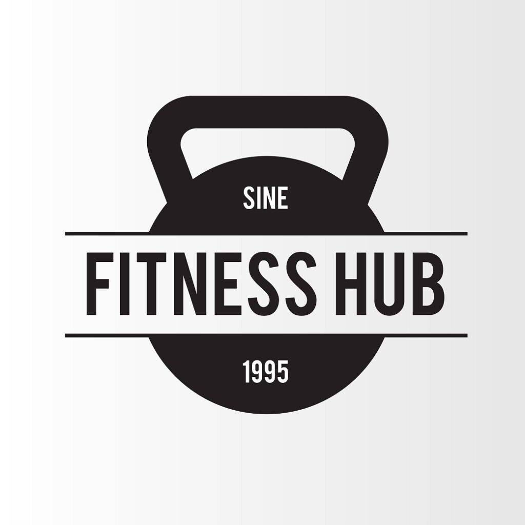 Fitness hub logo for gym