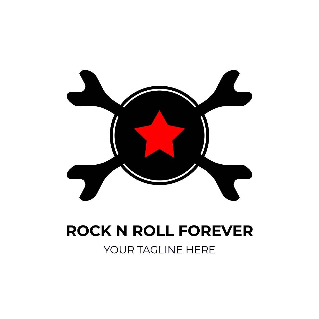 Rock n roll forever logo