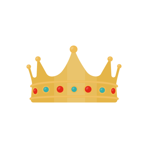 Prince crown vector