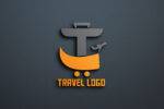 Simple and Modern 3D Logo Mockup by GraphicsFamily