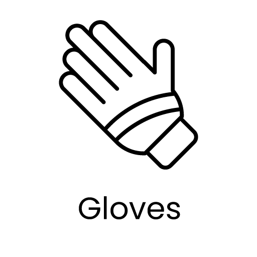 Gloves line icon