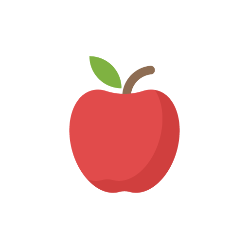 Apple flat icon