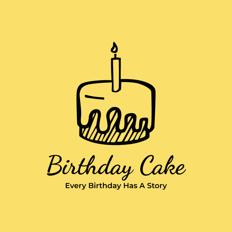 Birthday cake free vector