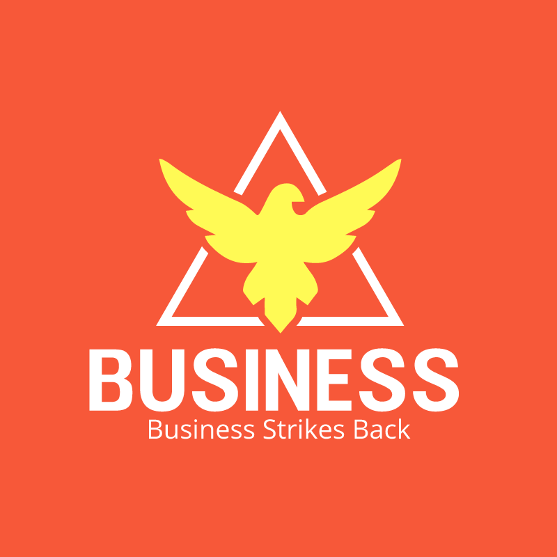 Business falcon logo