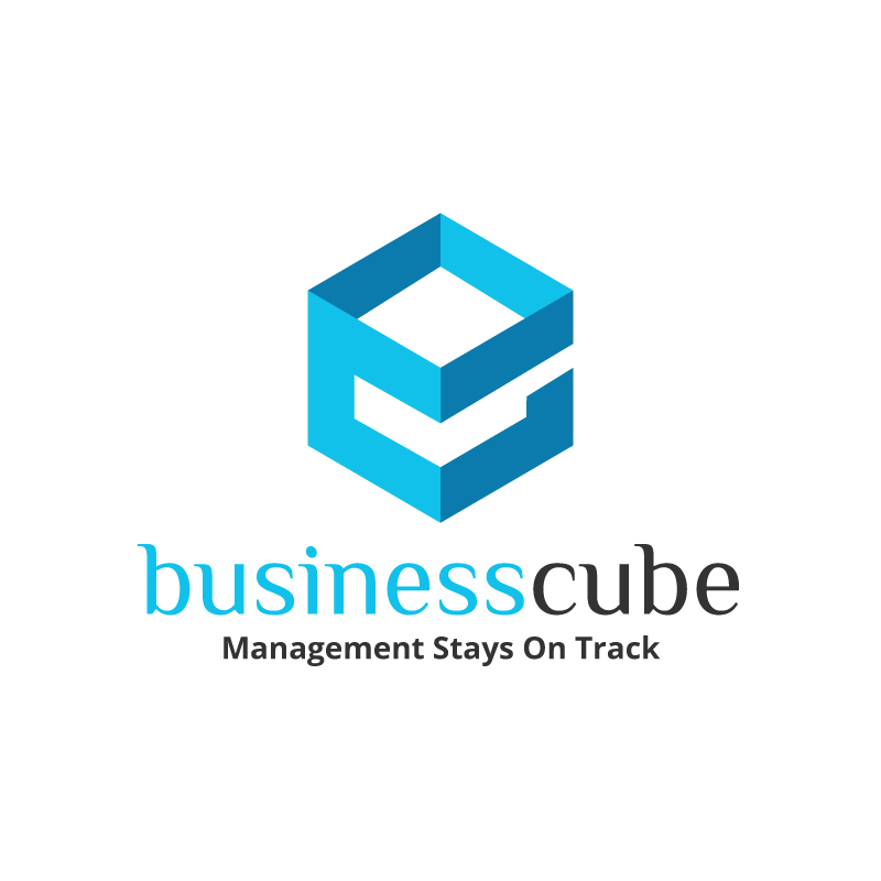 Cube design business logo