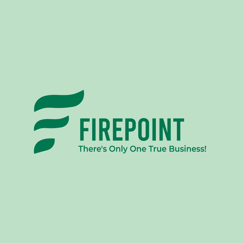 Firepoint f letter logo