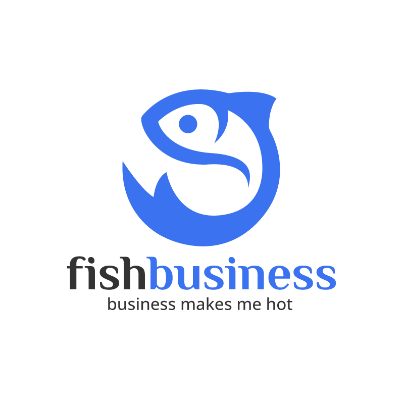 Fish business logo design free
