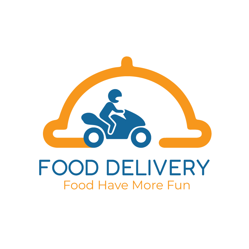 Food delivery logo