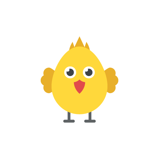 Free chick flat icon