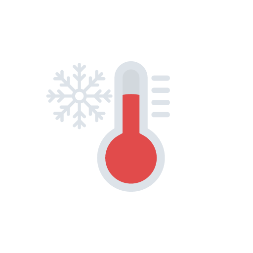 Free temperature flat icon