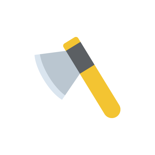 Hammer flat icon vector