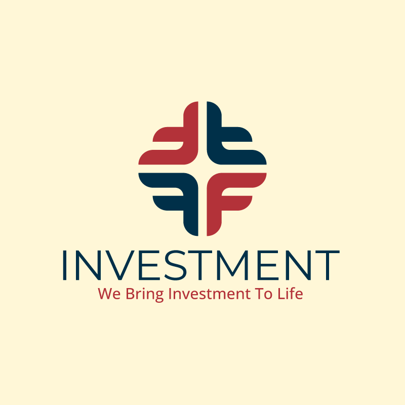 Investment business logo design