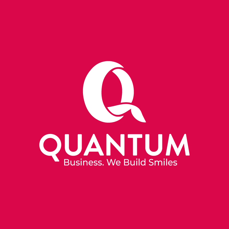 Quantum logo q letter