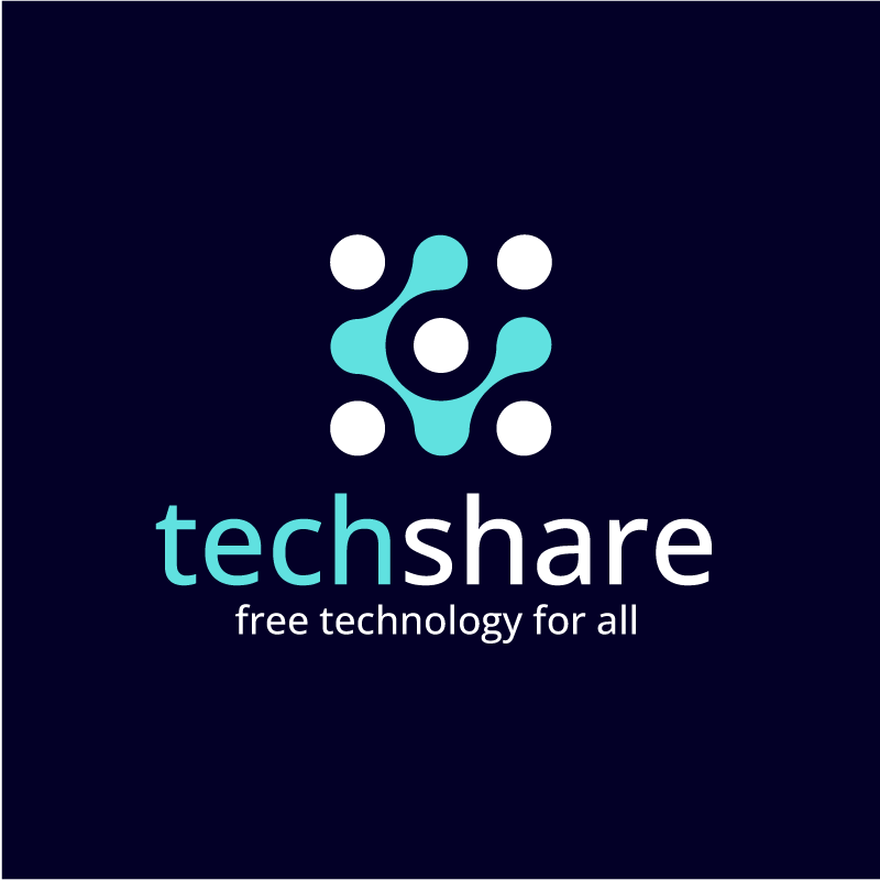 Techshare modern business logo
