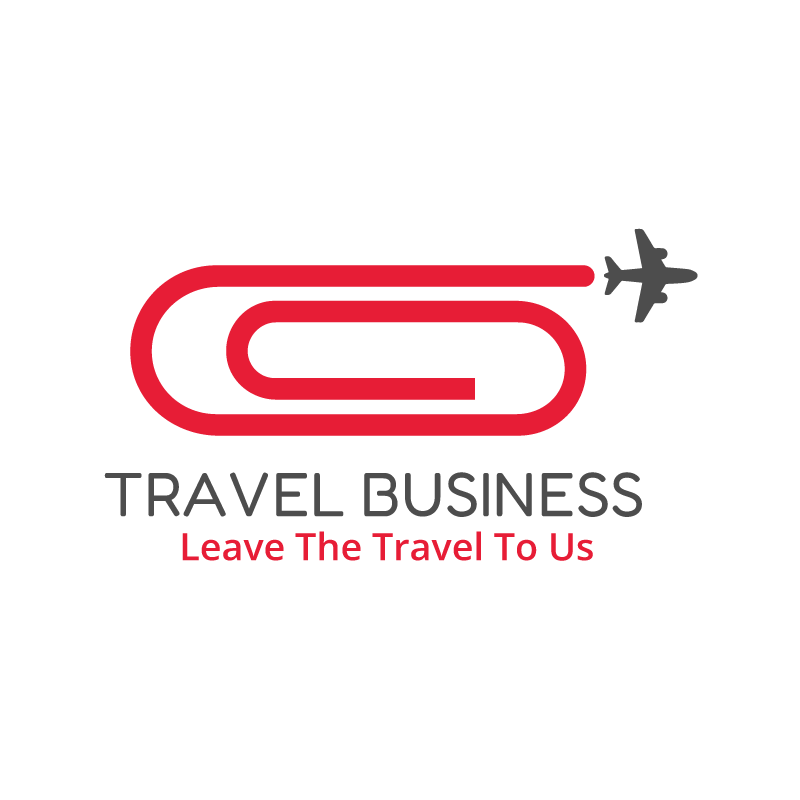 Traveling business logo