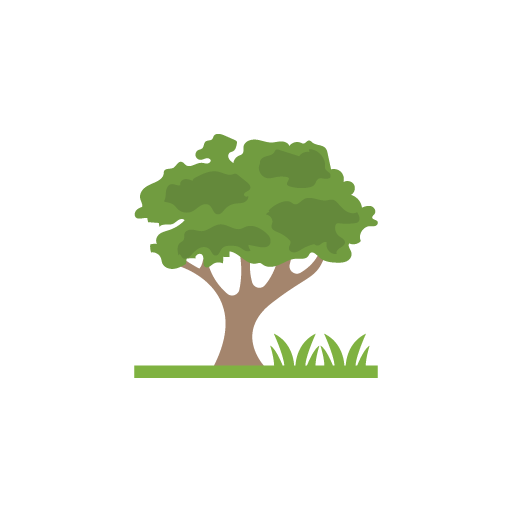 Tree flat icon vector