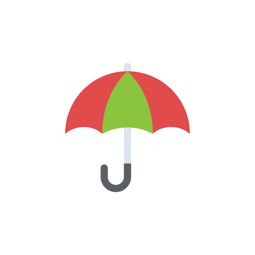 Umbrella flat icon