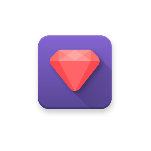 Free diamond flat icon