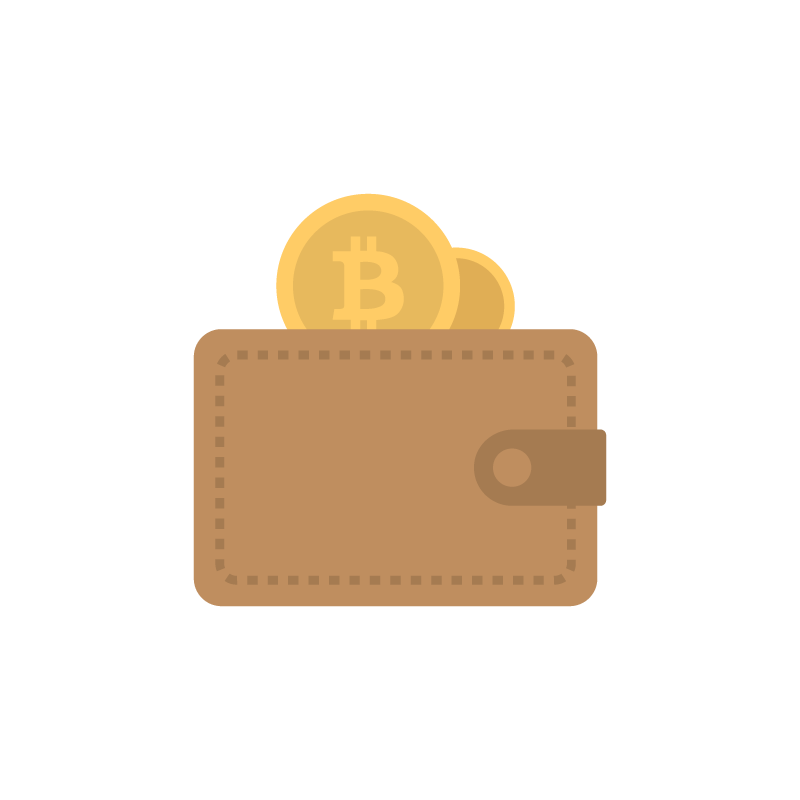 Bitcoin wallet vector