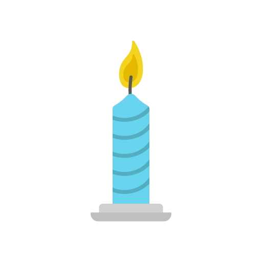 Candle vector png