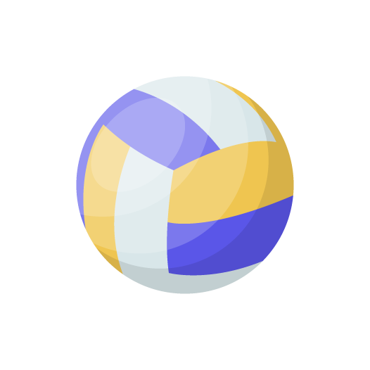 Colorful basketball vector image