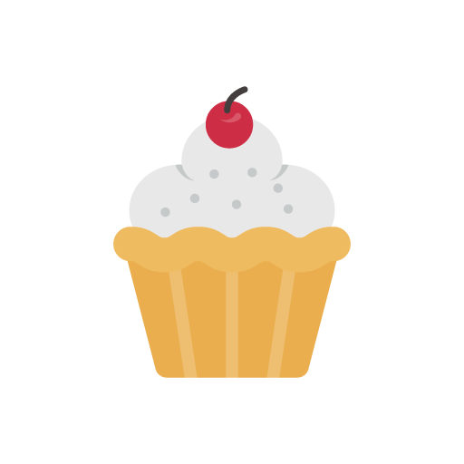 Cup cake vector