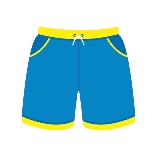 Man shorts for sports vector image