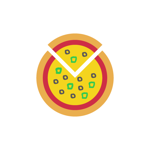 Pizza vector image
