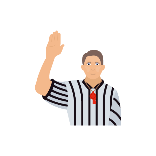 Umpire vector image