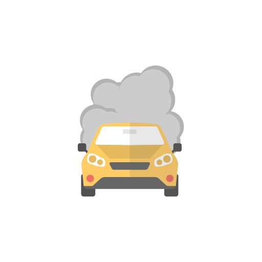 Air pollution free icon vector