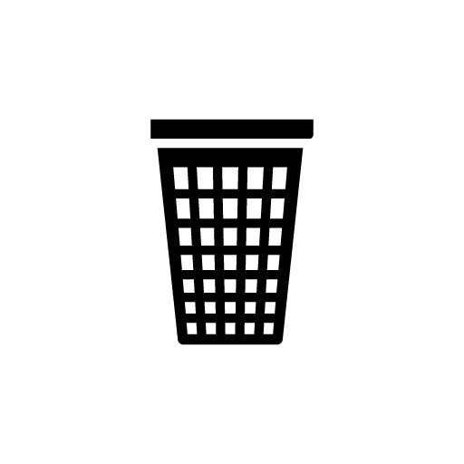 Clothing bucket icon vector