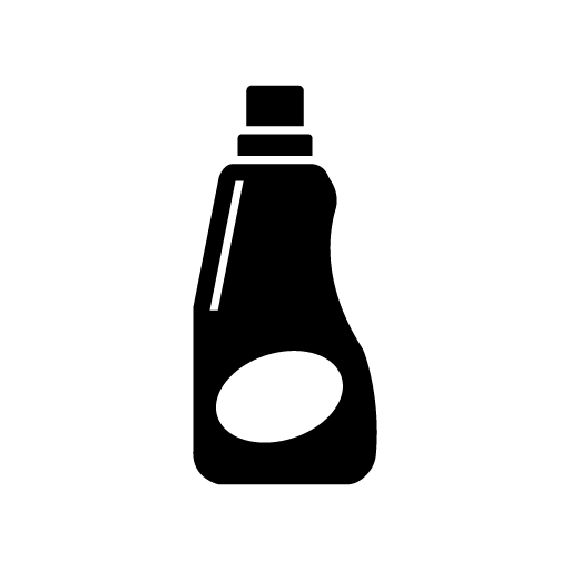 Detergent bottle icon vector