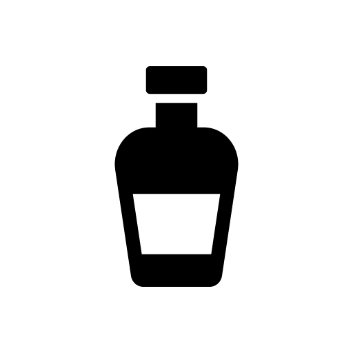 Powder bottle icon vector