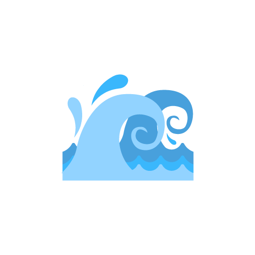 Water layers free icon vector