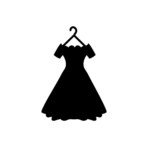Women frock dress icon