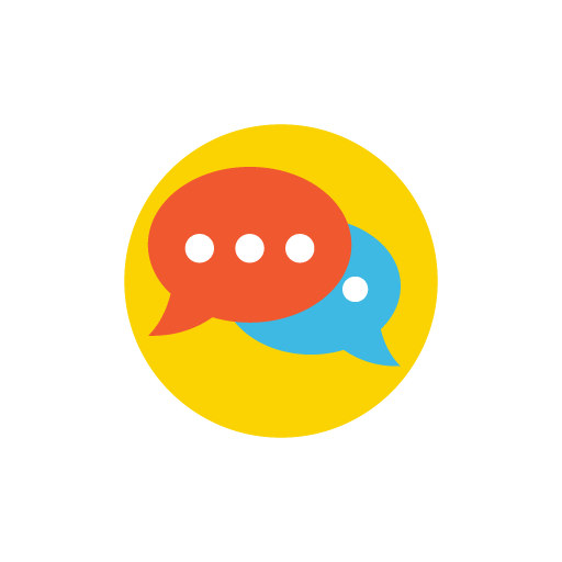 Conversation free color icon image