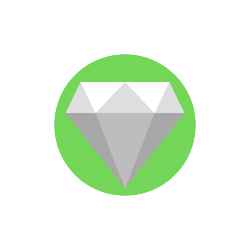 Diamond free color icon image