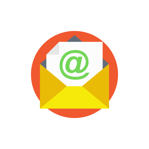 Email free color icon image