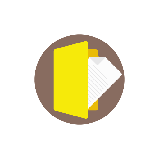 Window document folder free color icon image