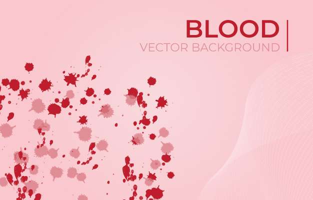 blood drops vector background
