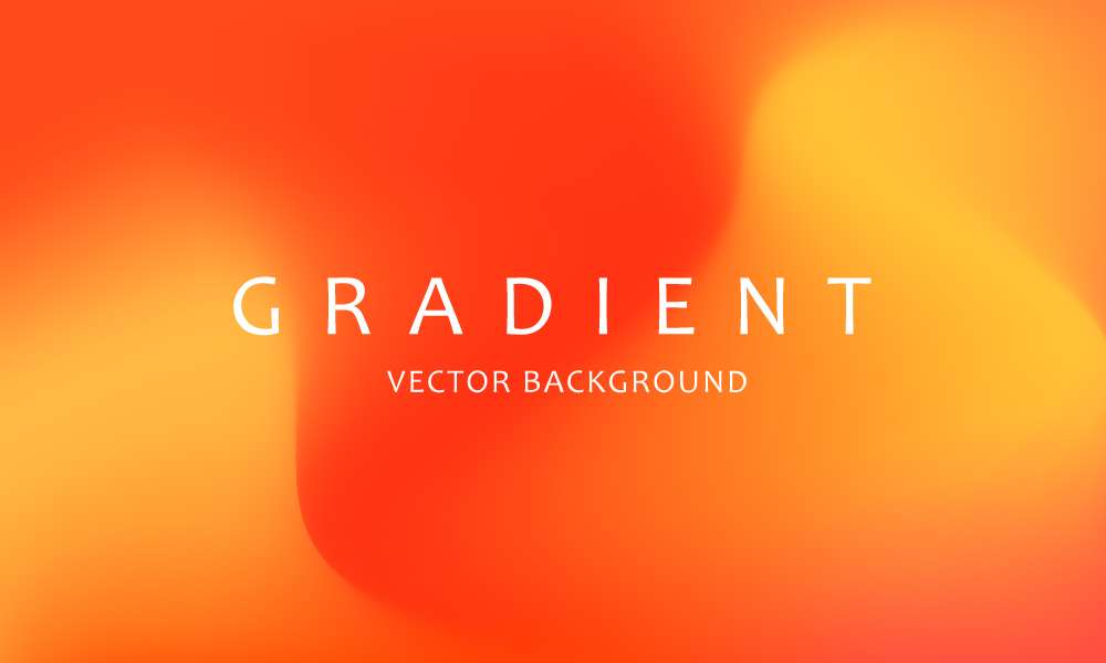 Mesh gradient orange color background free download