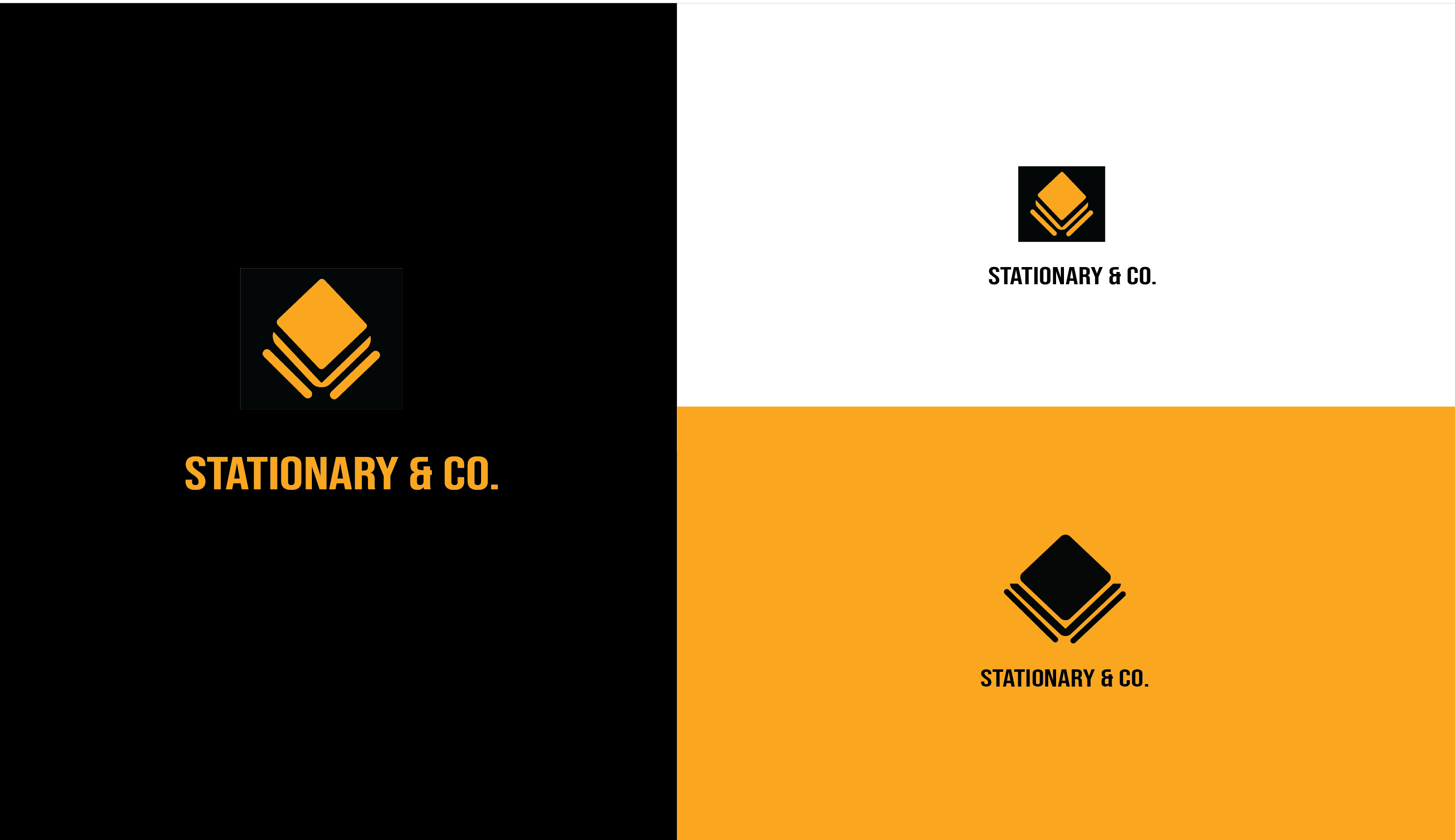 Stationary & Co logo mark/ logo /